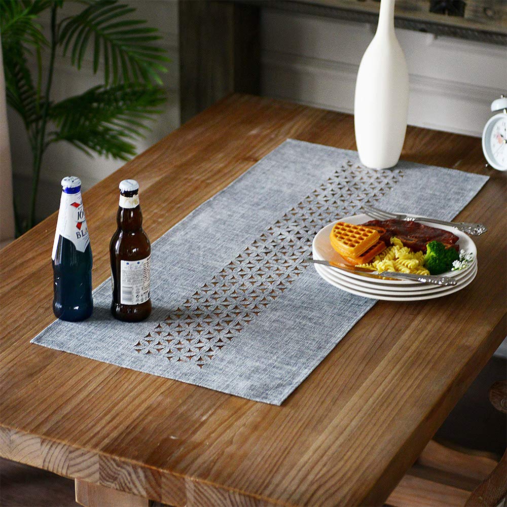 Amazon.com: ARTABLE Rectangle Table Runners Fabric Home Garden